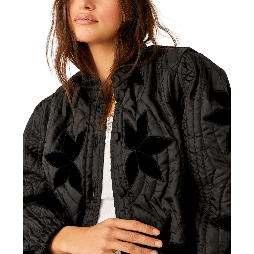 Top paw quilted bomber hot sale jacket